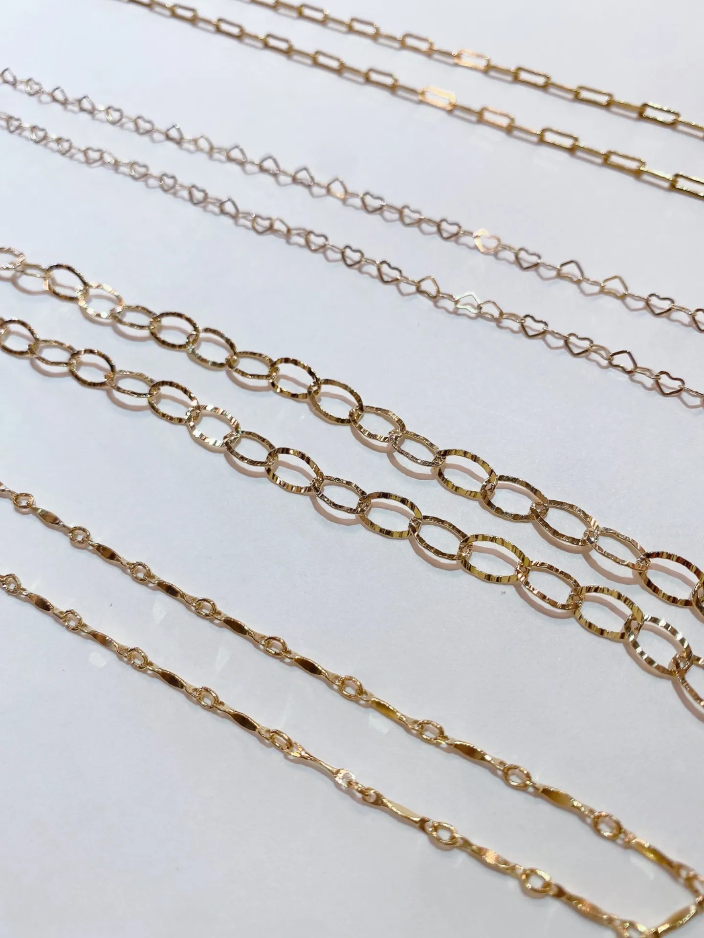 14kgfデザインチェーンネックレスの楽しみ方✨